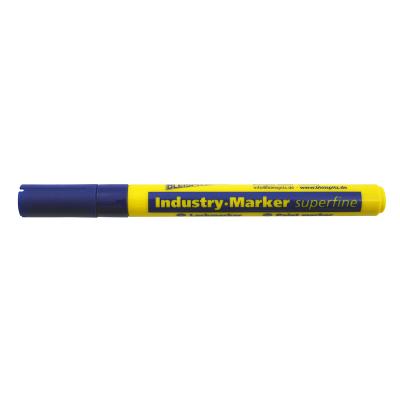 Industri marker 0,8 mm BLÅ rund spids (model 0839)